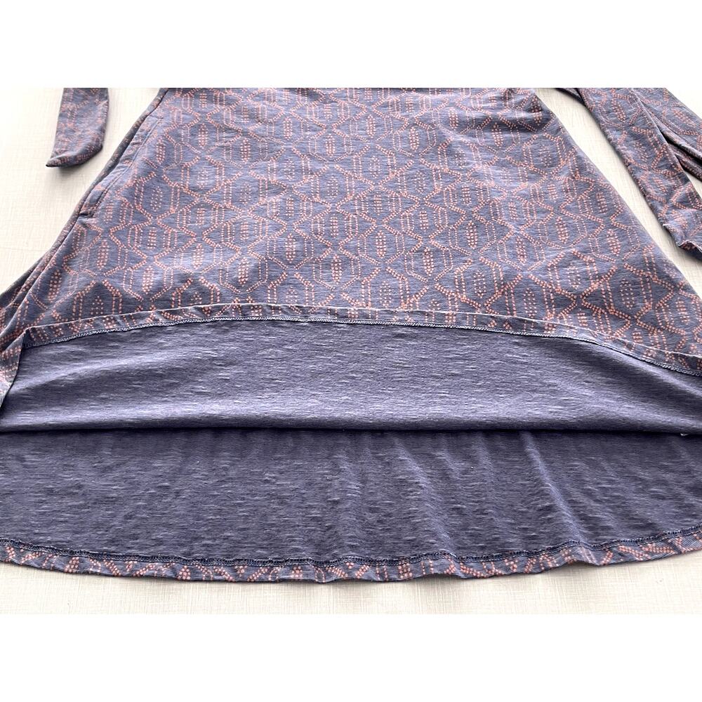 Toad&Co Sz S Cue Wrap Dress Gray Stretch Wicking A-Line Active Travel Vacation - Picture 13 of 16